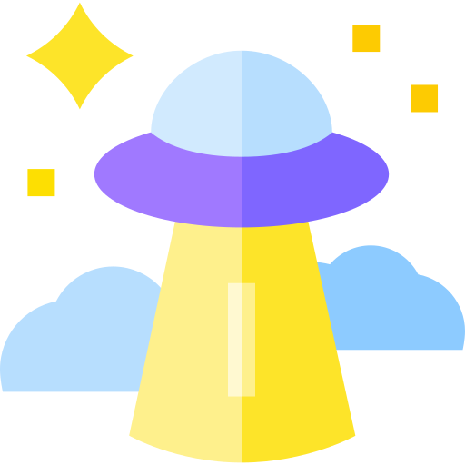 Ufo Basic Straight Flat icon