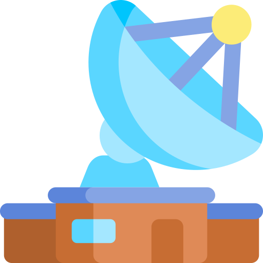 antena parabólica icono gratis