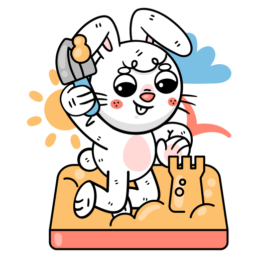 Sand castle free sticker Sand castle free sticker
