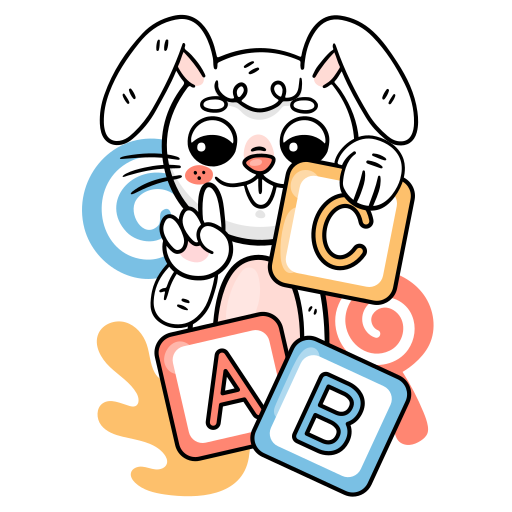 Vector Illustration Of ABC Stickers Royalty Free SVG, Cliparts, Vectors,  and Stock Illustration. Image 55395802.