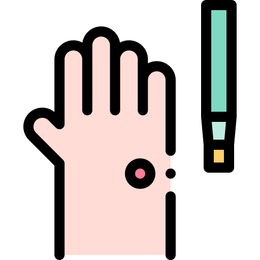 Biopsy Detailed Rounded Lineal color icon