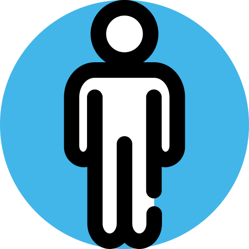 Man Generic color lineal-color icon