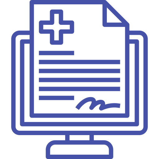 Ärztliche bescheinigung kostenlos Icon