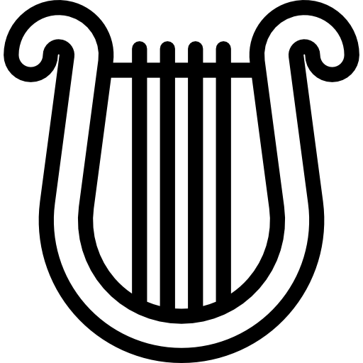 Harp - Free music icons