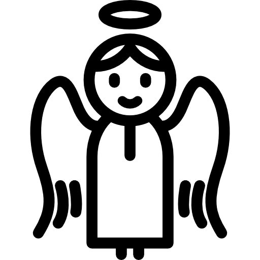 Ángel icono gratis