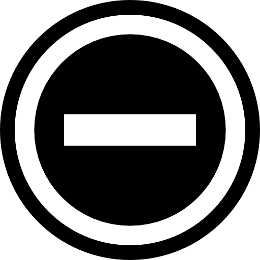 One Way Sign - free icon