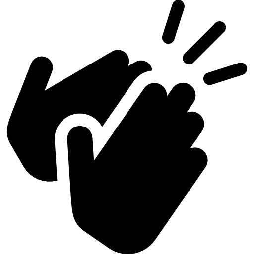 Clapping Hands - Free gestures icons