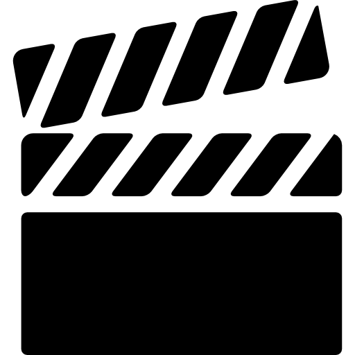 Clapperboard - Free cinema icons