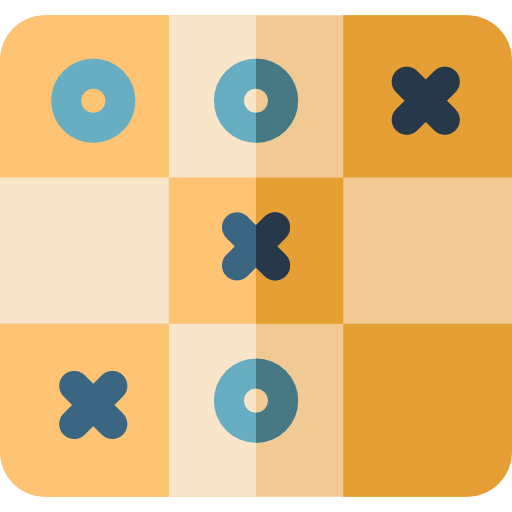 tic tac toe icono gratis