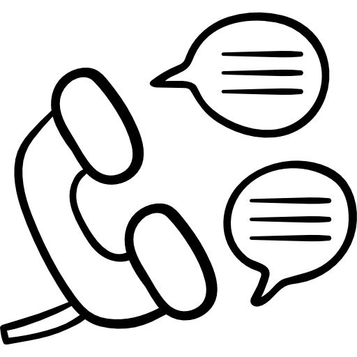 llamada telefónica icono gratis