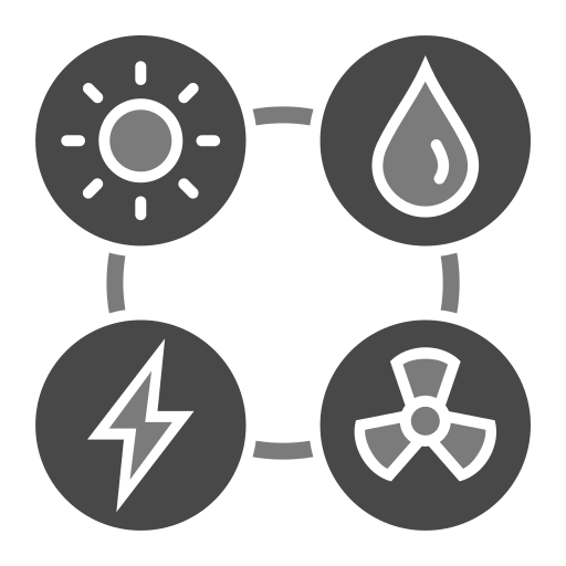 fuentes de energia icono gratis