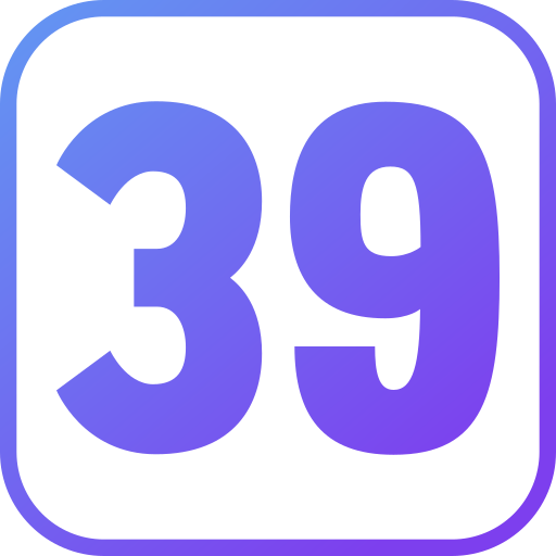39 Icône gratuit 39 Icône gratuit