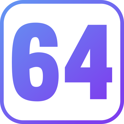 64 Icône gratuit 64 Icône gratuit