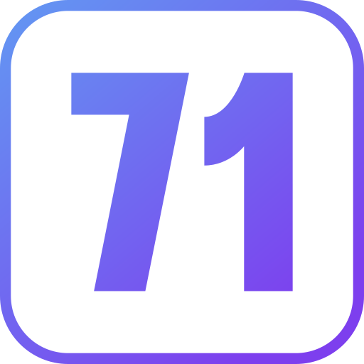 71 Icône gratuit 71 Icône gratuit