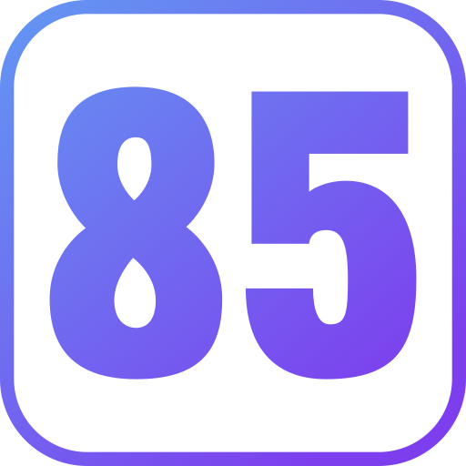 85 Icône gratuit 85 Icône gratuit