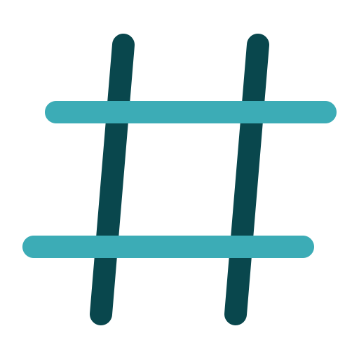 hashtag icono gratis