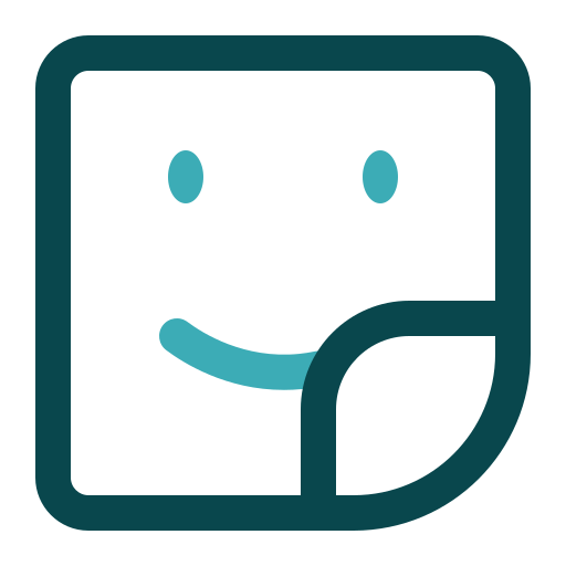 pegatina icono gratis