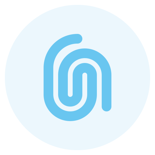 huella dactilar icono gratis