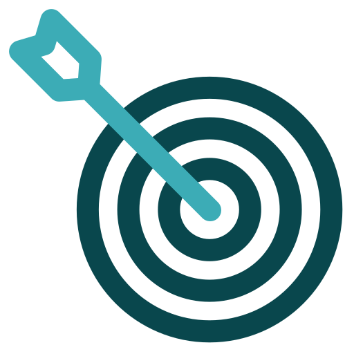 Target Generic color outline icon