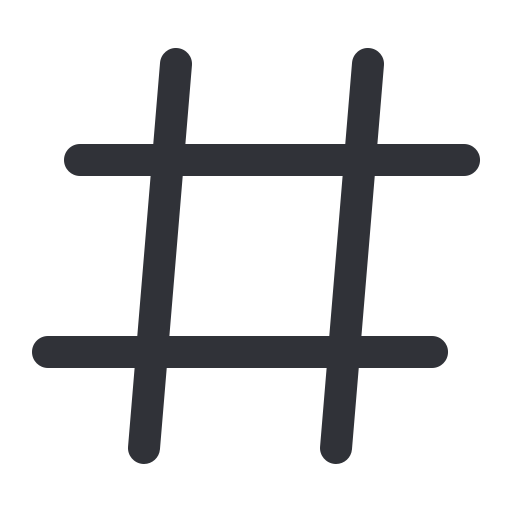 hashtag icono gratis