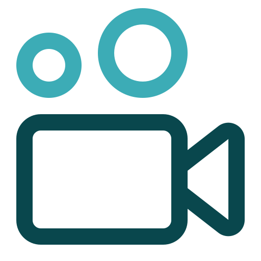 camara de video icono gratis