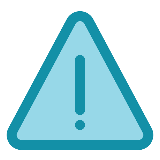 Warning Generic color lineal-color icon