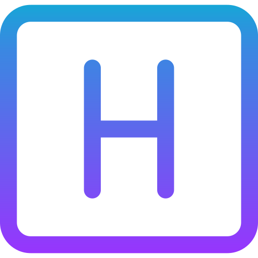 Letter h - Free education icons