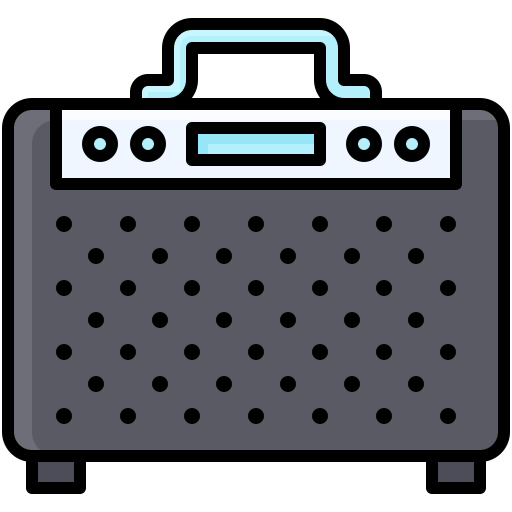 amplificador de música icono gratis