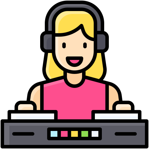 디제이 무료 아이콘