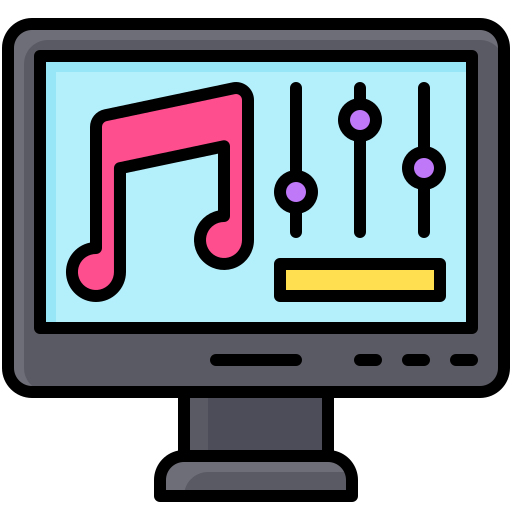 ecualizador de música icono gratis