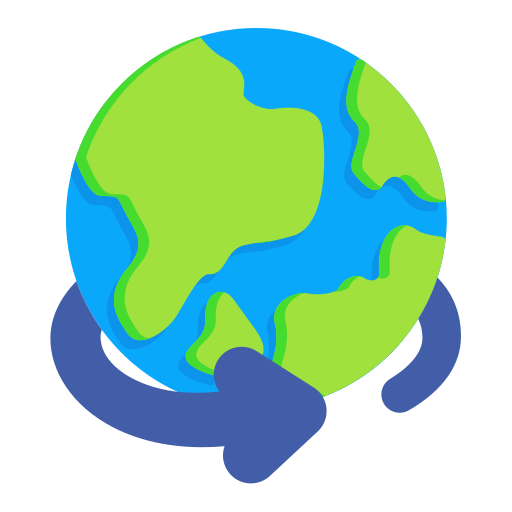 World Generic color fill icon