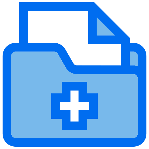 historial médico icono gratis