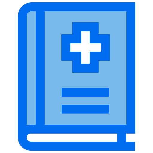 libro medico icono gratis