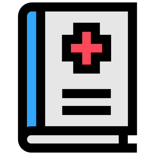 libro medico icono gratis