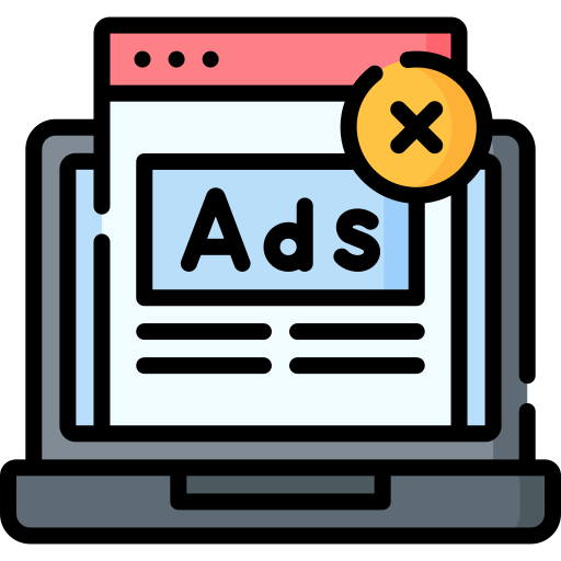 Advertisement free icon