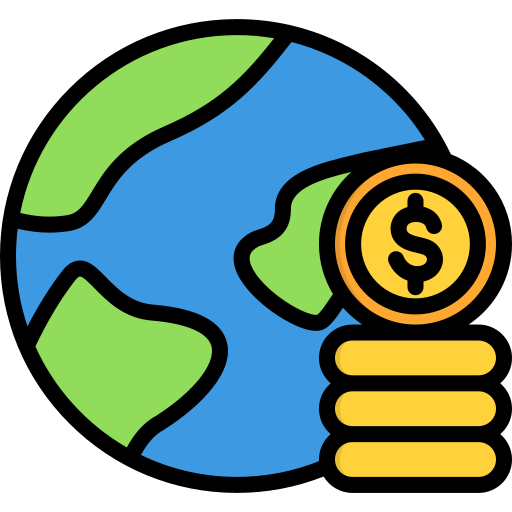 economia global icono gratis