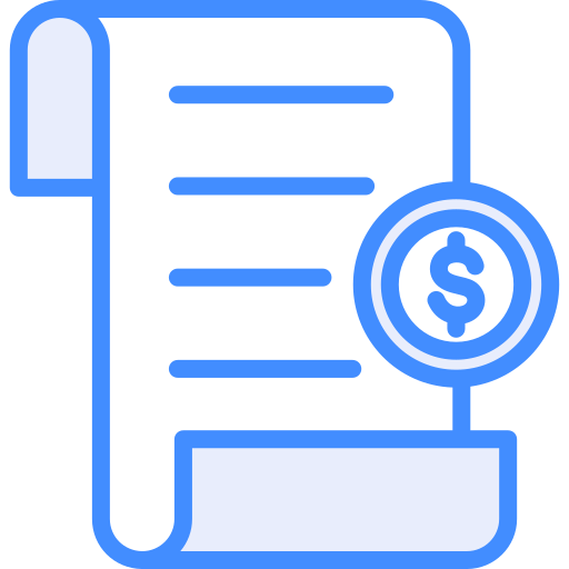 Invoice Generic color lineal-color icon