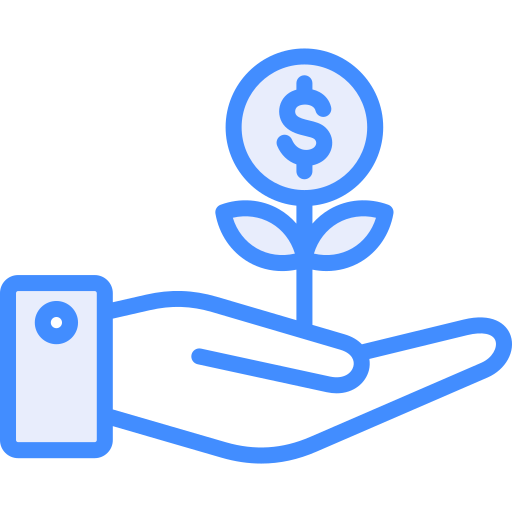 Invest free icon Invest free icon