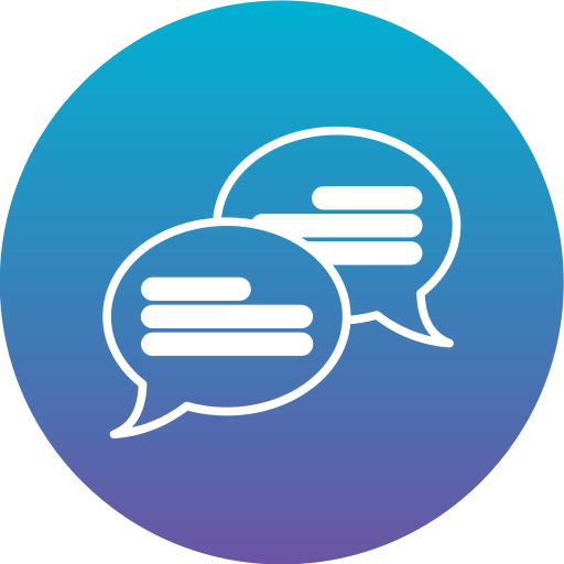 bulle de discussion Icône gratuit bulle de discussion Icône gratuit