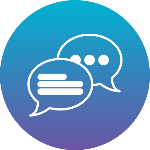 bulle de discussion Icône gratuit bulle de discussion Icône gratuit