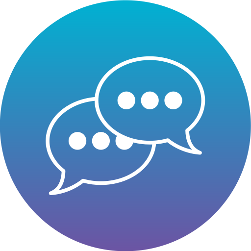 bulle de discussion Icône gratuit bulle de discussion Icône gratuit
