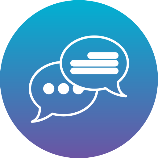 bulle de discussion Icône gratuit bulle de discussion Icône gratuit