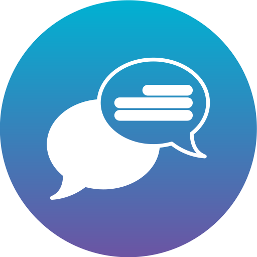 bulle de discussion Icône gratuit bulle de discussion Icône gratuit