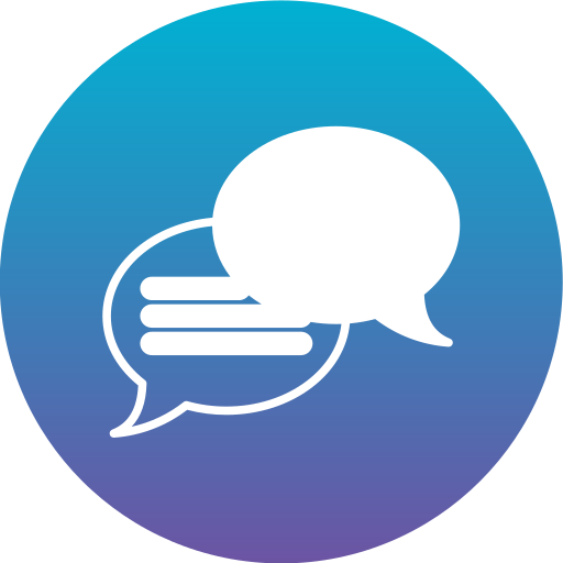 bulle de discussion Icône gratuit bulle de discussion Icône gratuit