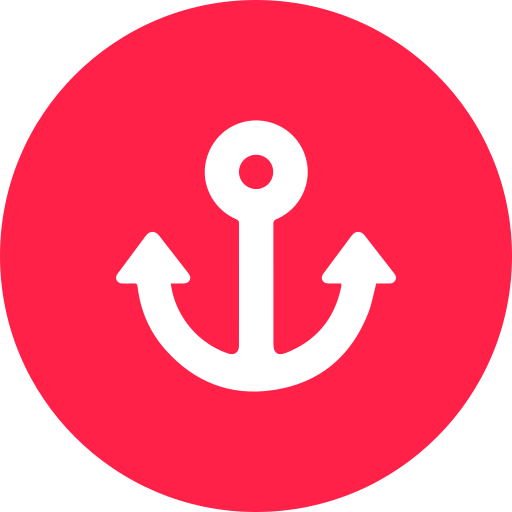 Anchor free icon