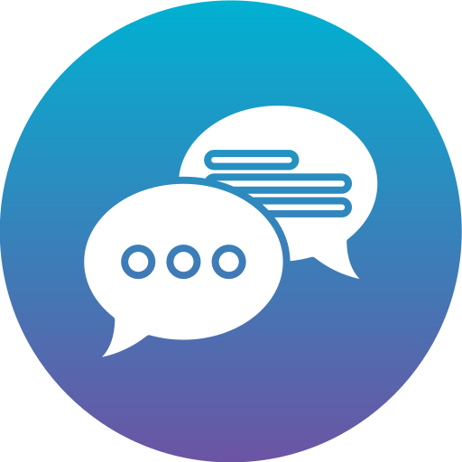 bulle de discussion Icône gratuit bulle de discussion Icône gratuit