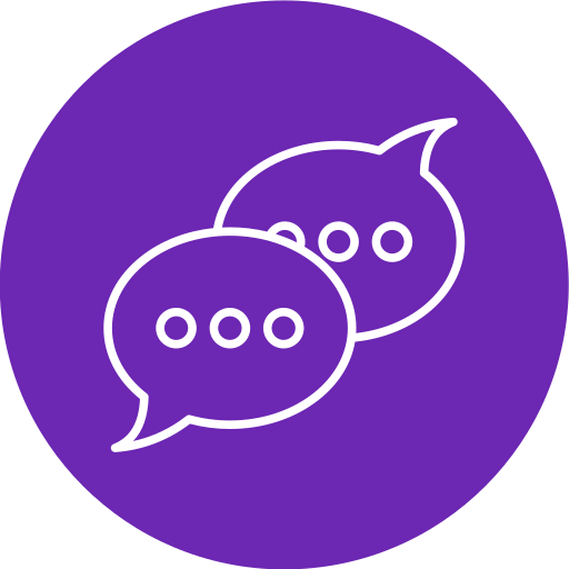 bulle de discussion Icône gratuit