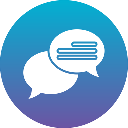 bulle de discussion Icône gratuit bulle de discussion Icône gratuit