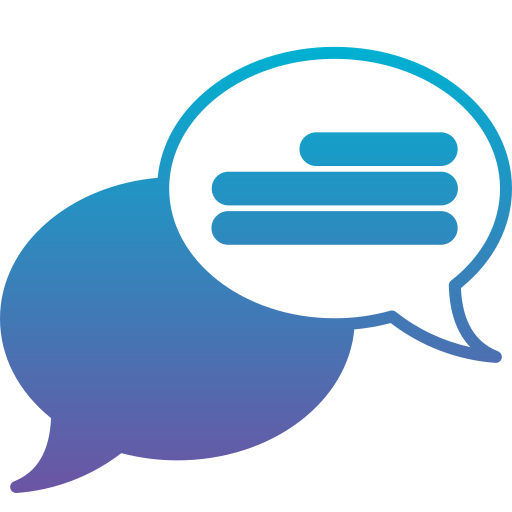 bulle de discussion Icône gratuit