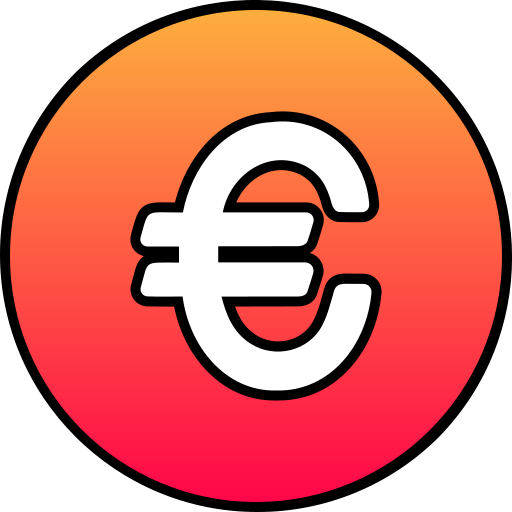 euro icono gratis